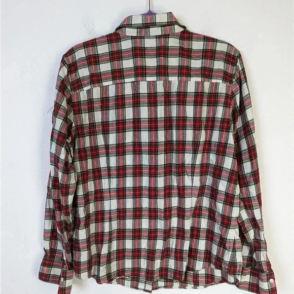 Brooks Brothers Women's Plaid Flannel Button Front Shirt - Picture 3 of 3